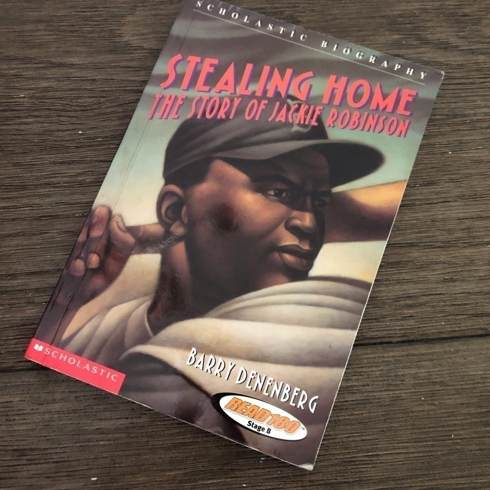 Stealing Home: The Story of Jackie Robinson paperback book Read180 stage B